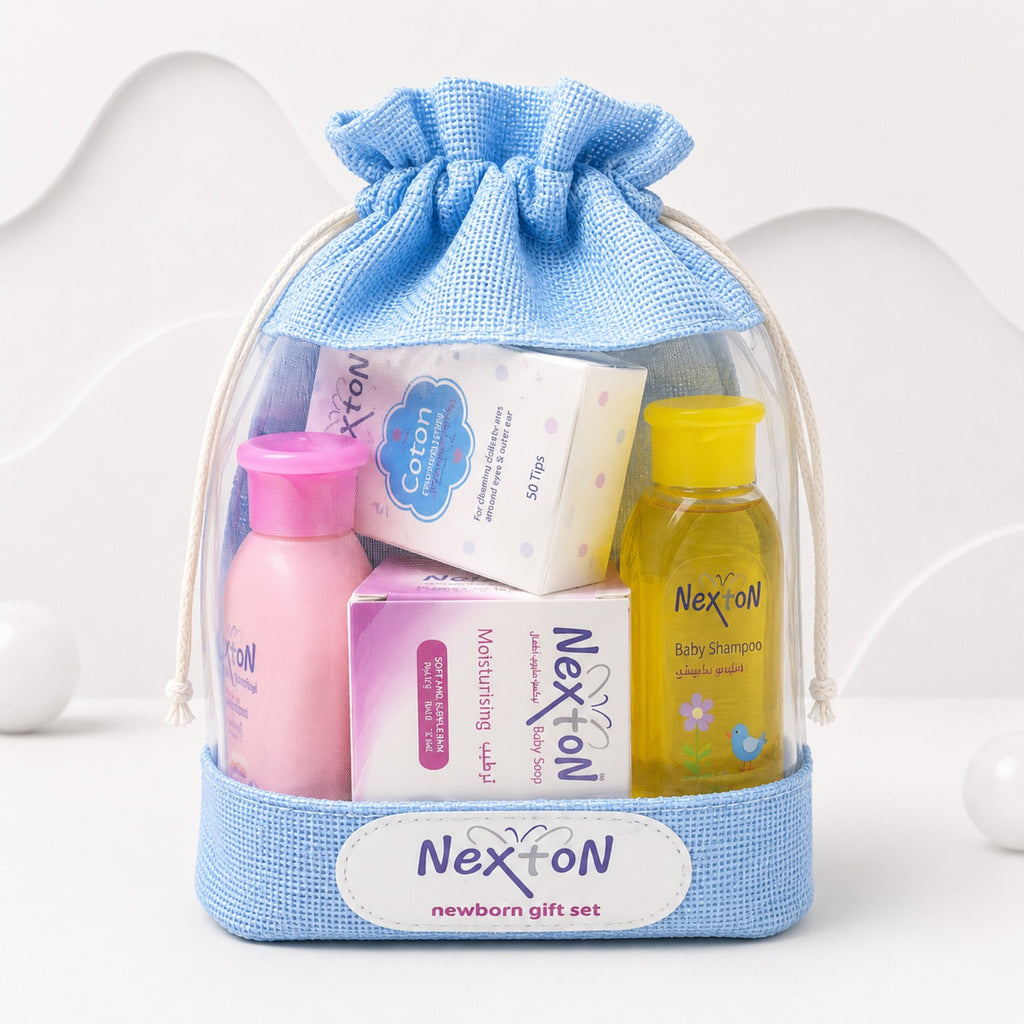 Nexton New Born Baby giftset (Pouch) Medium