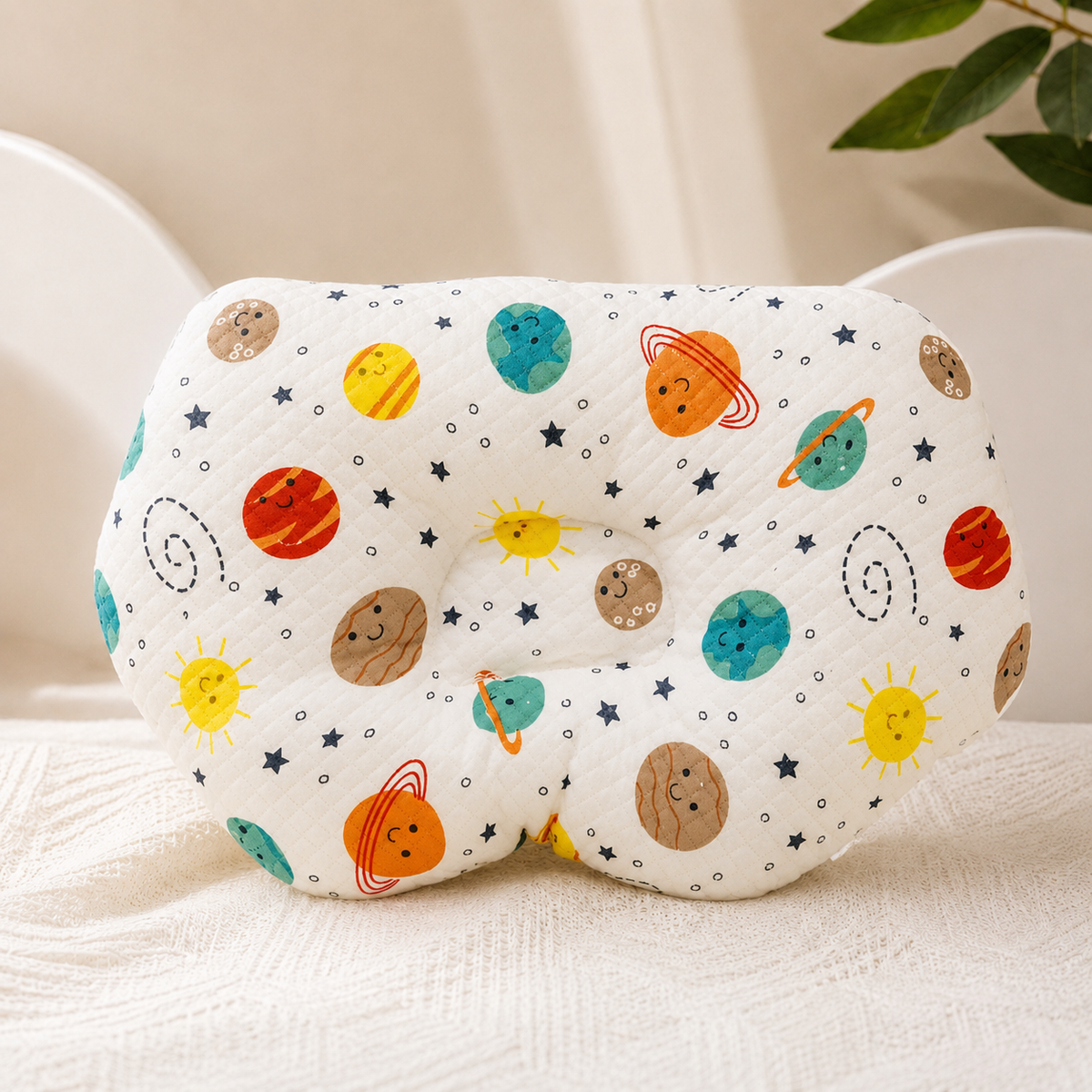 Soft Baby Head Support Pillow