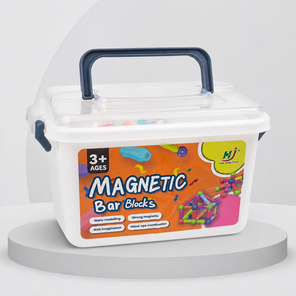 72-Piece Magnetic Sticks & Balls Building Set