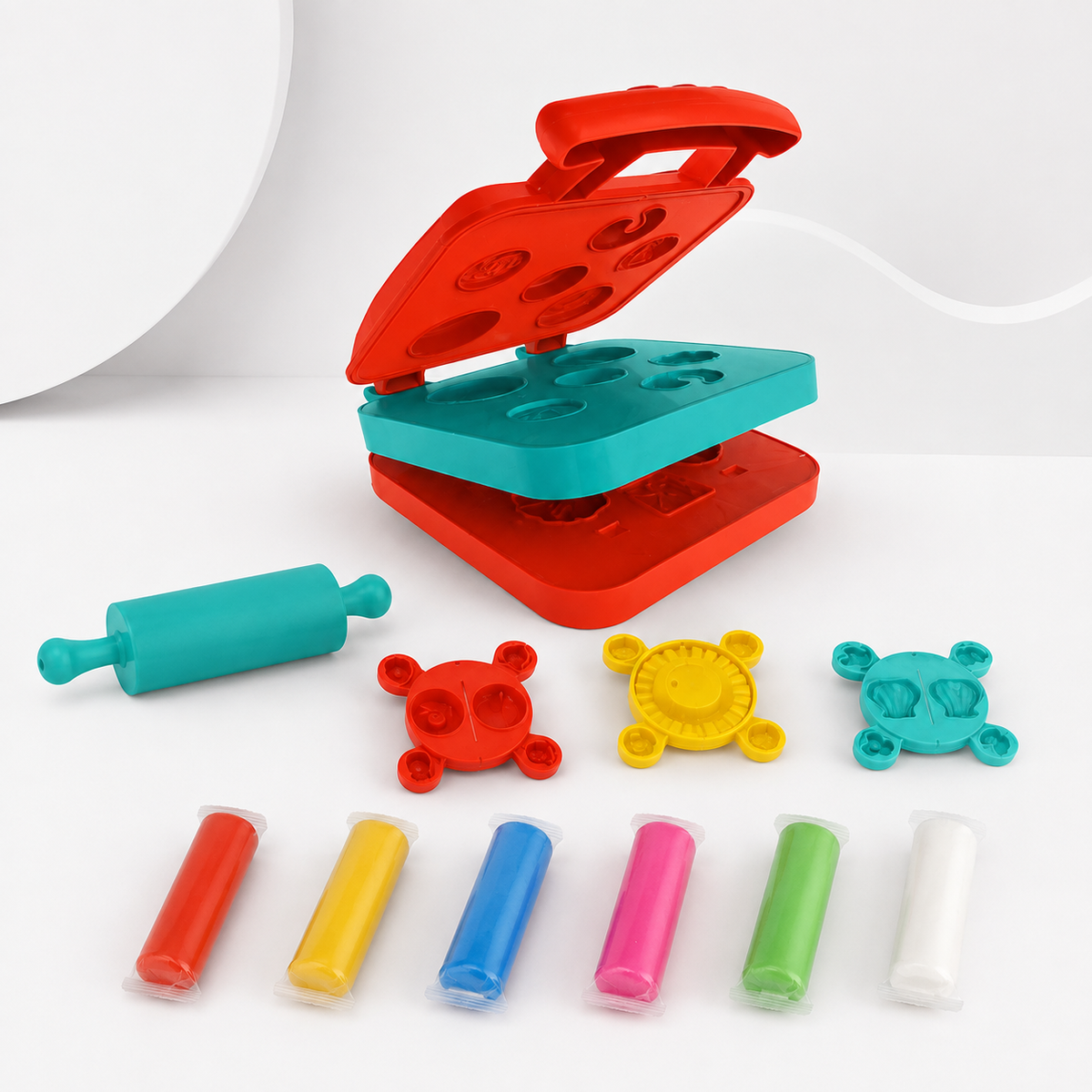 Color Clay Series Play Dough Kitchen Maker Set