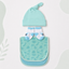 3-Piece Mint Dinosaur Newborn Baby Gift Set – Hat, Socks & Bib