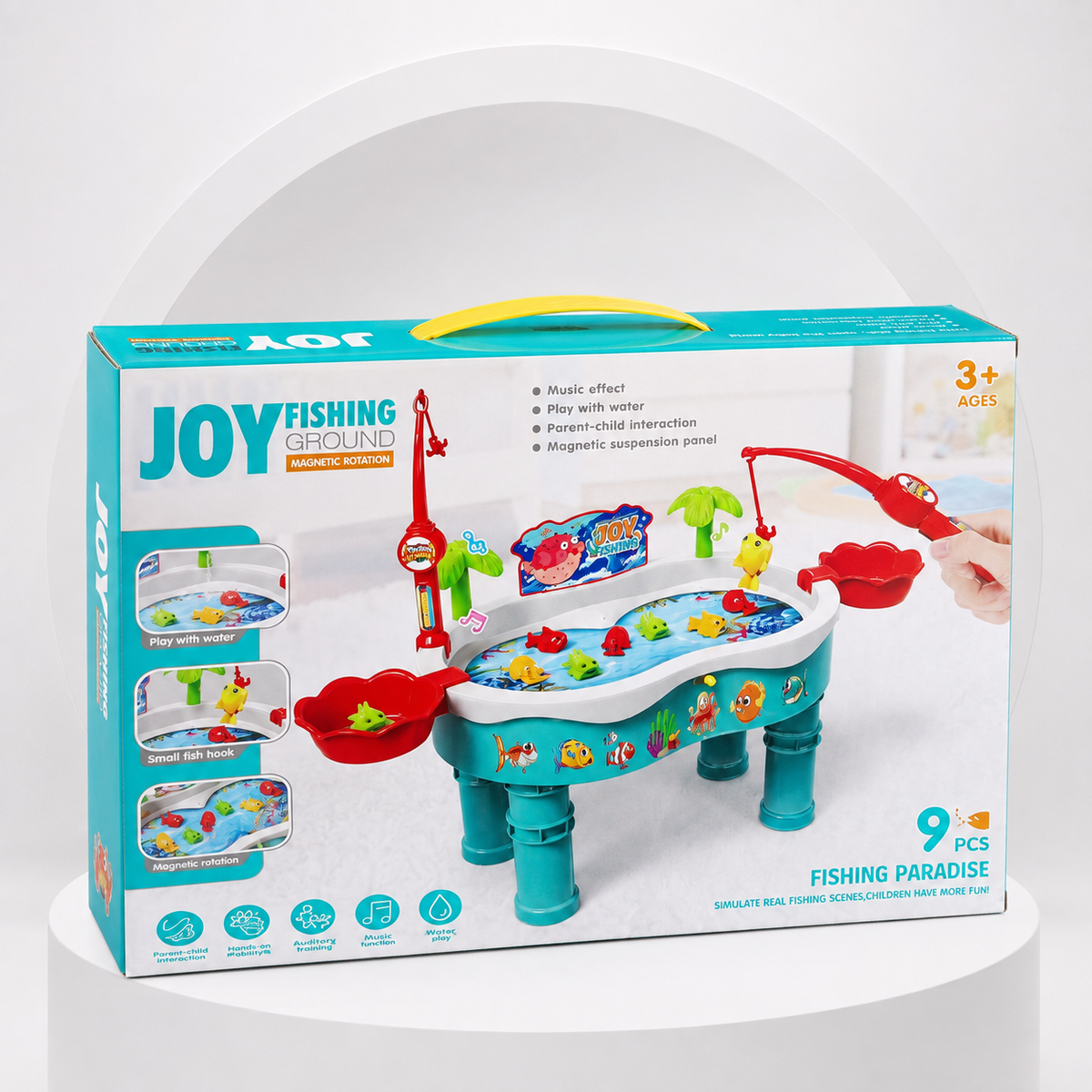 Joy Fishing Interactive Kids Fishing Game Table