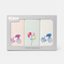 3-Piece Baby Washcloth Set – Peach, Mint & White