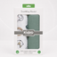 Sage Green Safari Print Muslin Baby Swaddle Blanket – 2-Piece
