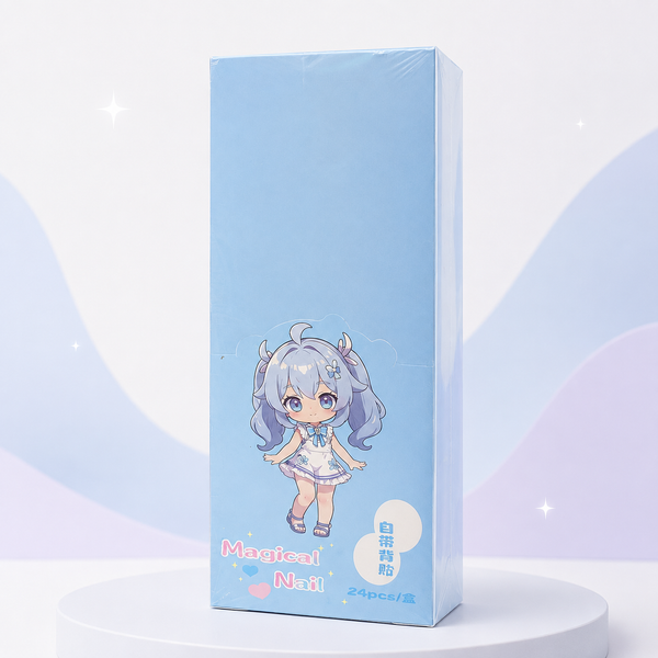 Magical Nail Cute Press-On Nail Art Set for Kids