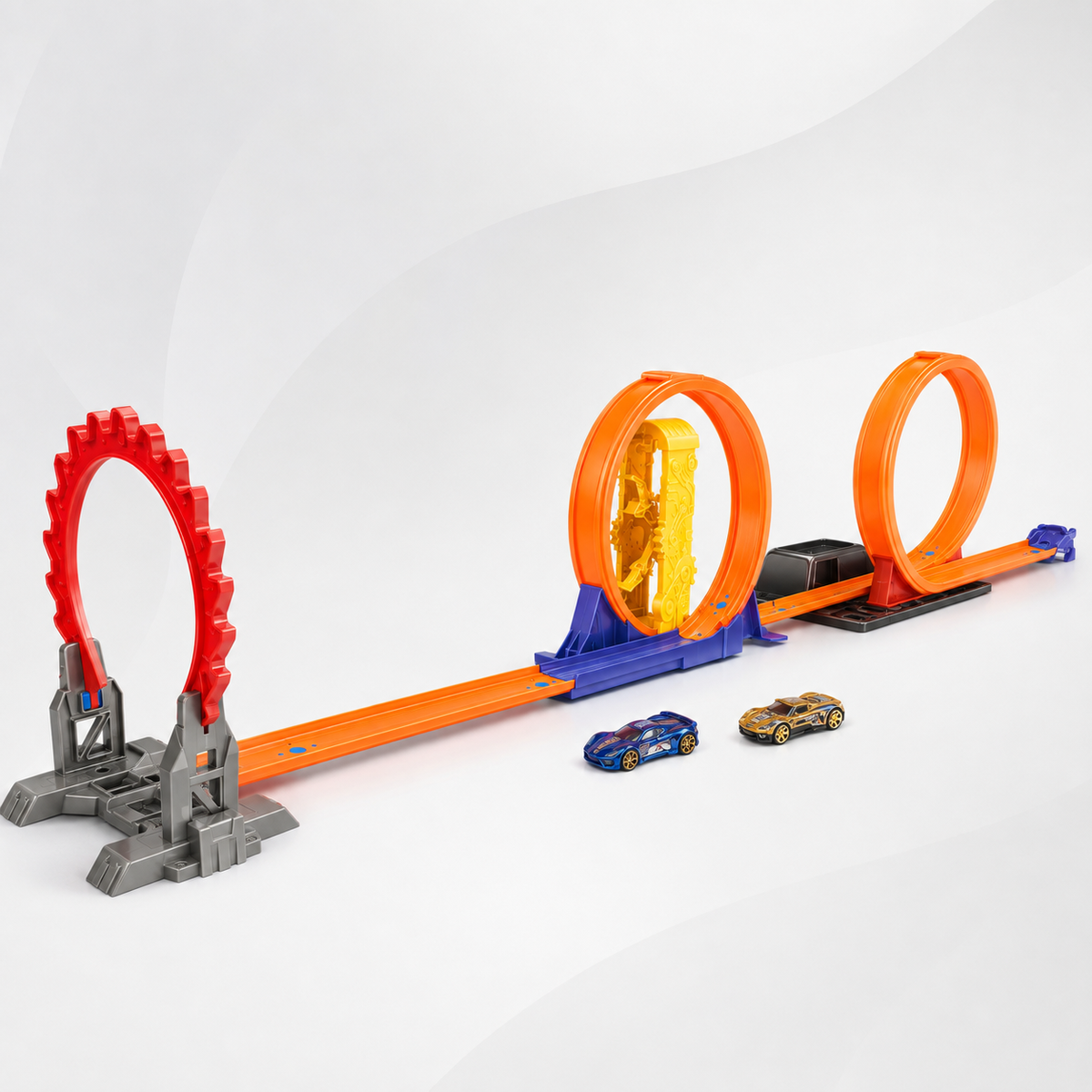 Hot Wheels 360° Double Loop Racing Track Set