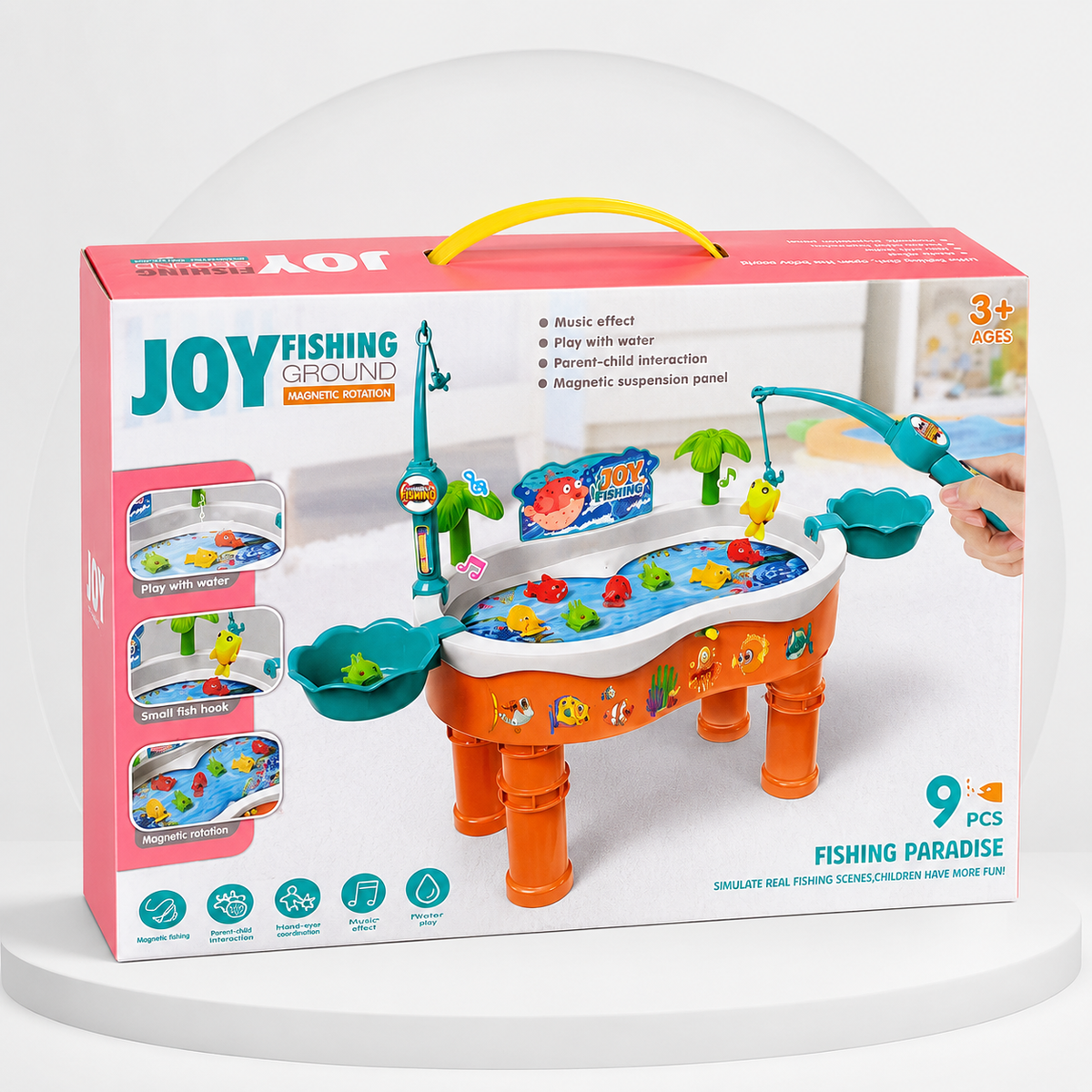 Joy Fishing Interactive Kids Fishing Game Table