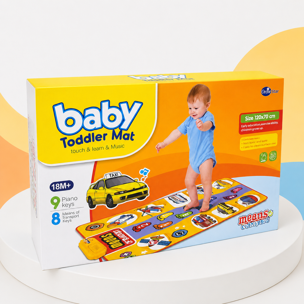 Baby Toddler Interactive Traffic Learning Music Mat