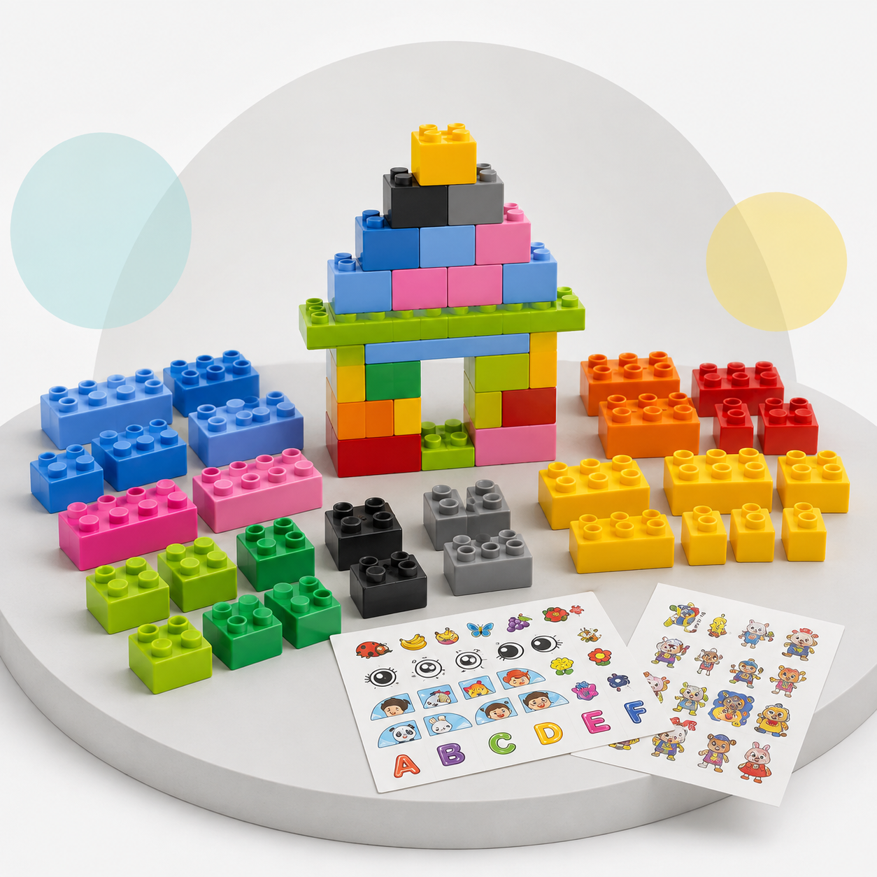 60-Piece DIY Building Blocks Toy Set Secondary image