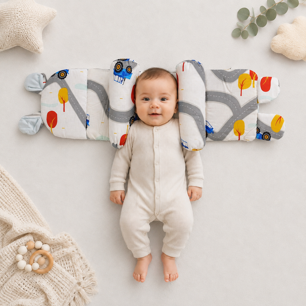 Baby Anti-Roll Positioning Pillow