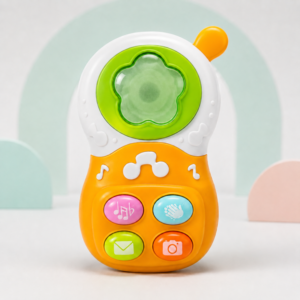 Kids Musical Mobile Phone Toy with Lights & Sounds