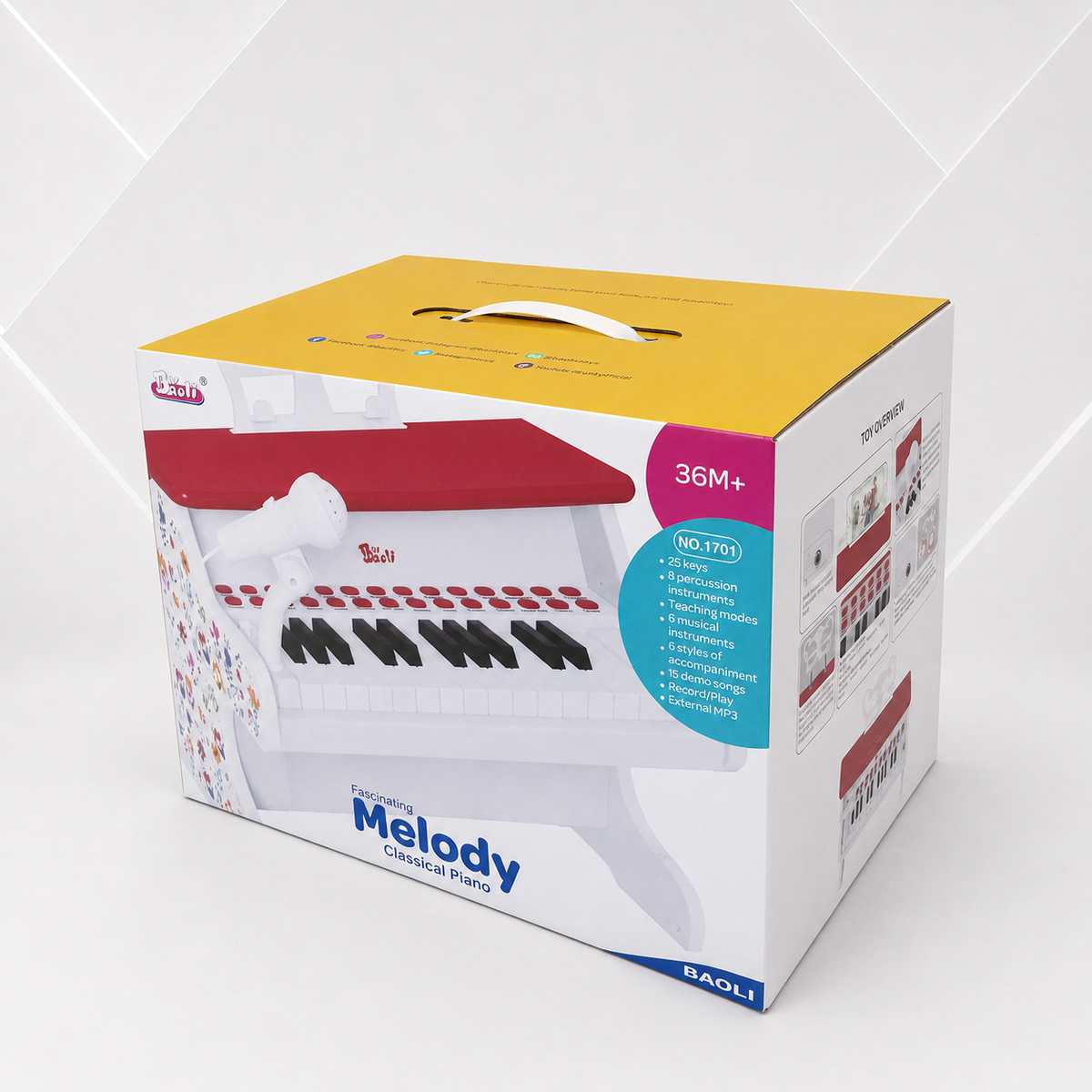 Kids Melody Classical Toy Piano Main image